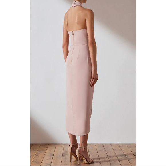 Shona Joy Core Knot Draped Dress - Picture 4 of 9